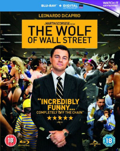 THE WOLF OF WALL STREET - BLU - RAY